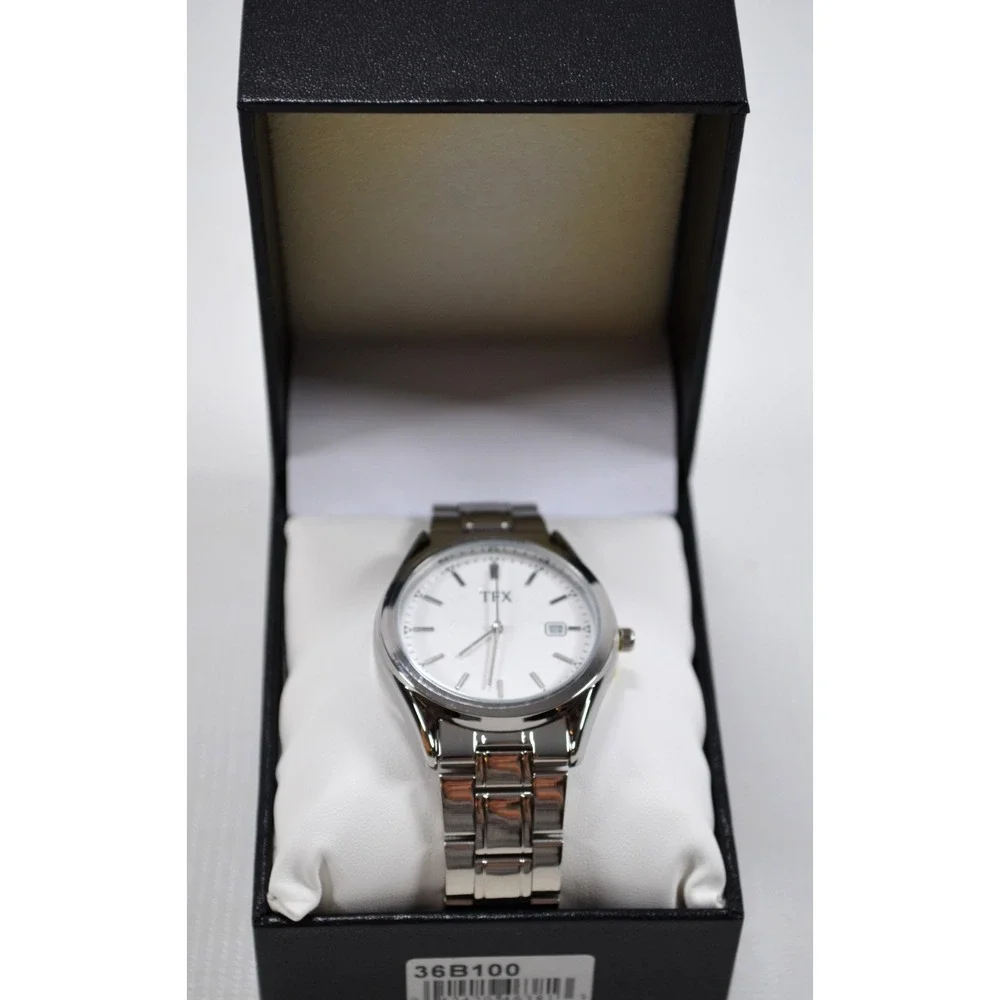TFX by‎ Bulova Men's Stainless Steel Watch 36B100 New In Box